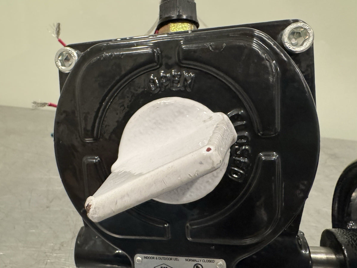 FNW FNW791CP 4 in. Ductile Iron Grooved Gear Operator Butterfly Valve Figure 791