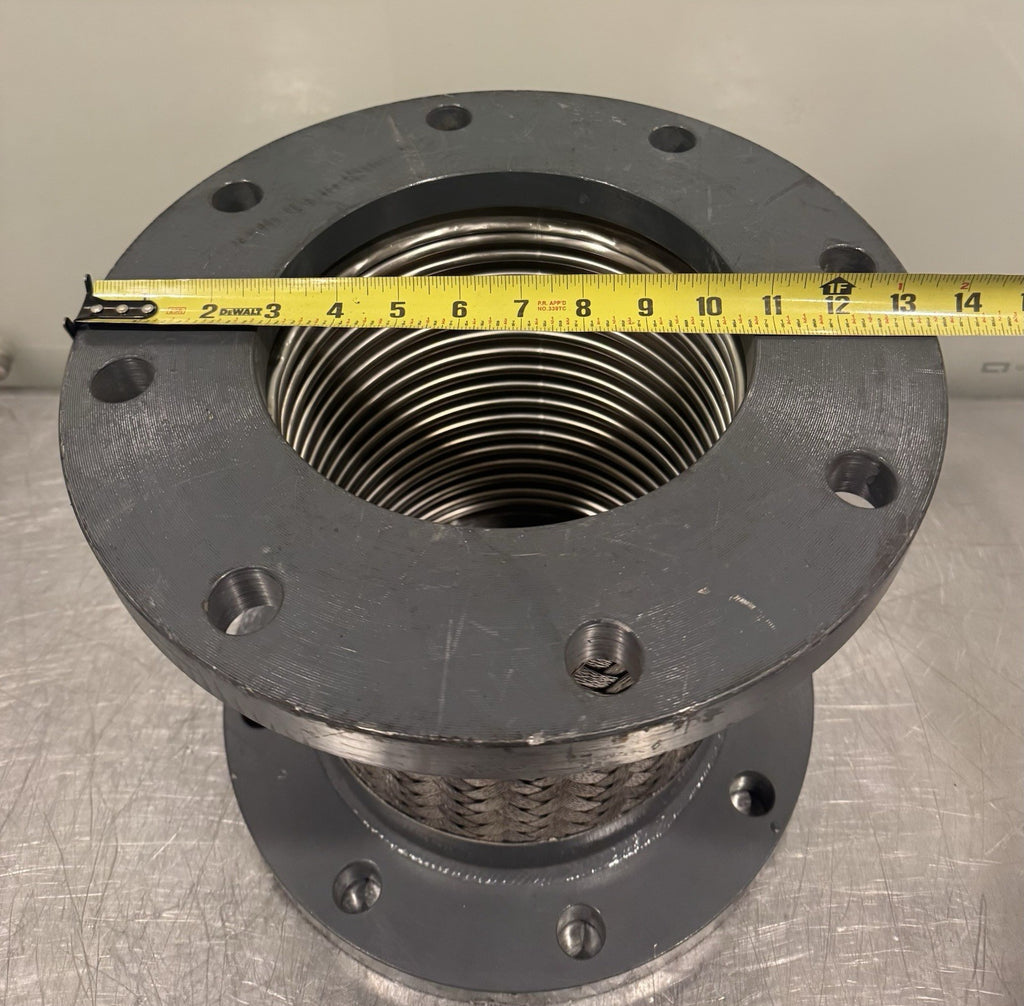 Flex Coupling Flanged Pump Connector 8 Bolt SS Braid NEW! FREE SHIPPING!