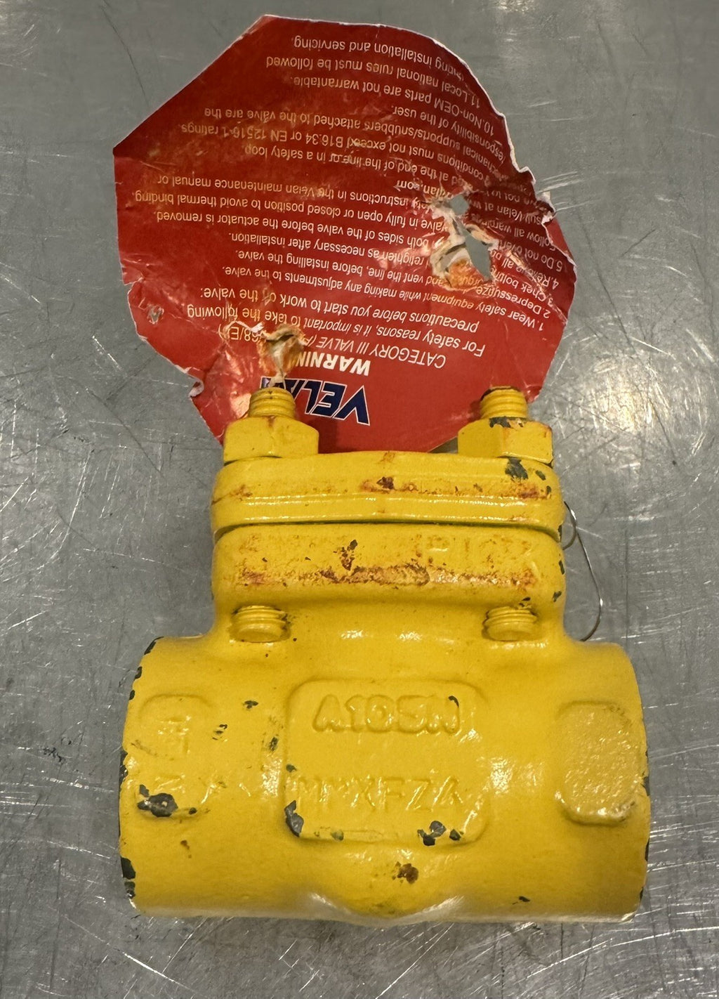 Velan S04-2114B-02HM-X240-C500 Check Valve 3/4” A105 NEW! FREE SHIPPING!