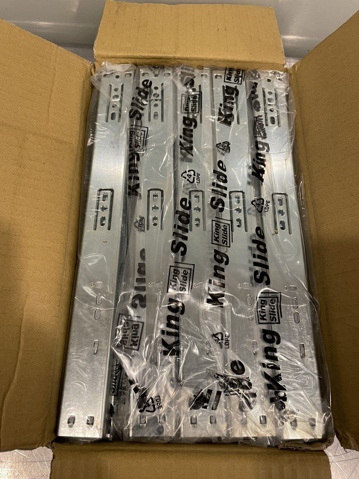 King Slide 280-1301 Full Extension Soft-Close Drawer Slide 12 Inch 10 Sets NEW!