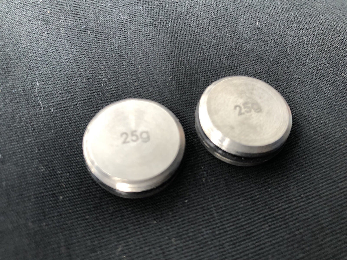 2Pack 25gram Putter Weights Red Star NEW!!! FREE SHIPPING!!!