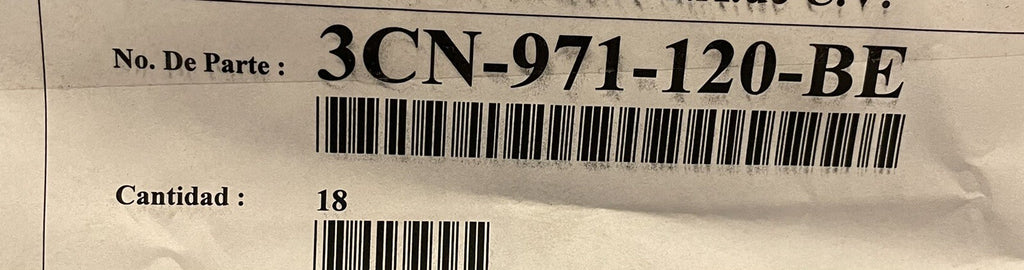 3CN-971-120-BE Volkswagen Wire Harness ASSY VW NEW! FREE SHIPPPING!