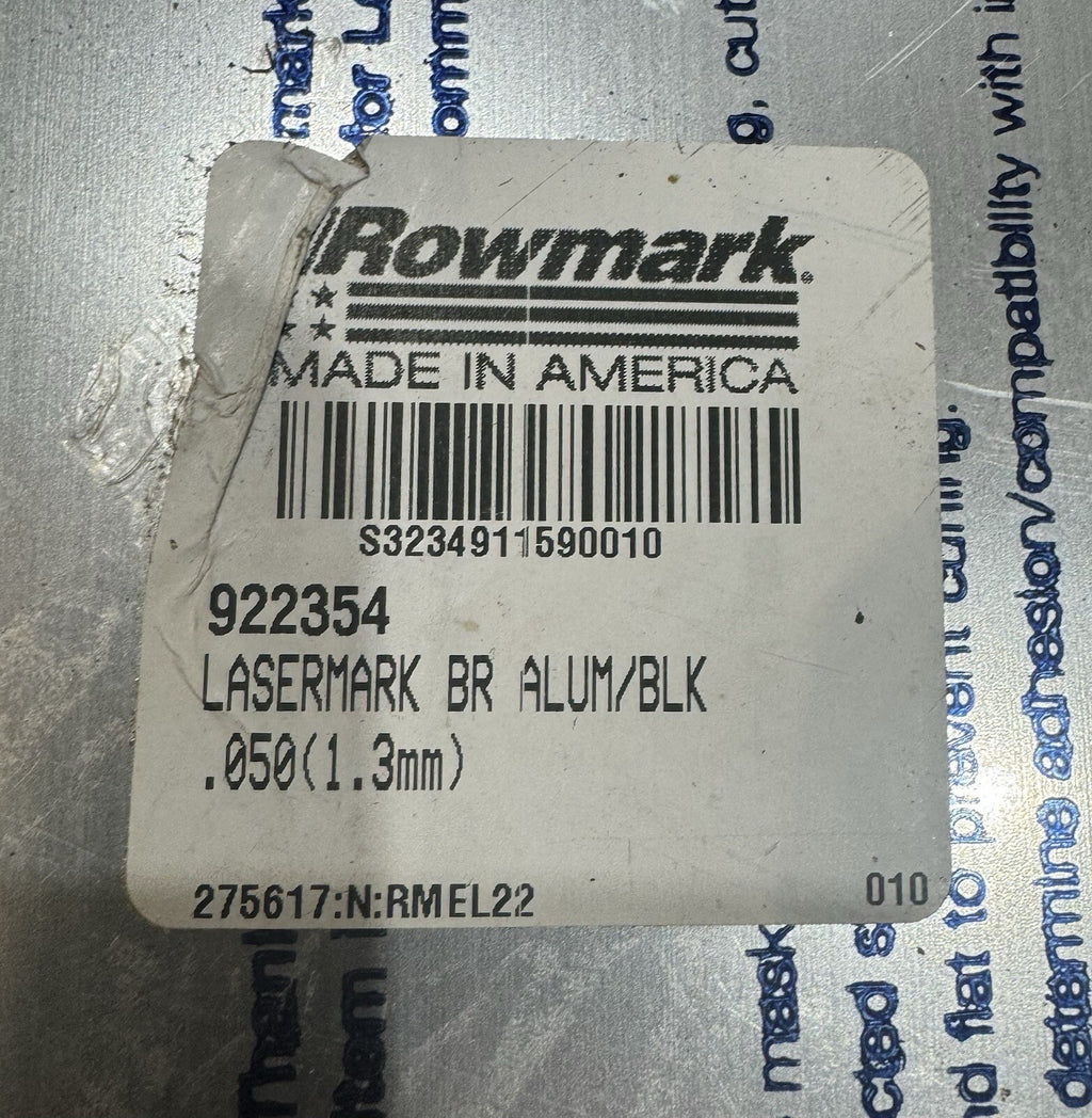 Rowmark Engraving Sheets (14) 3112048V (4) 311307V (4) 922354 NEW! FREE SHIPPING