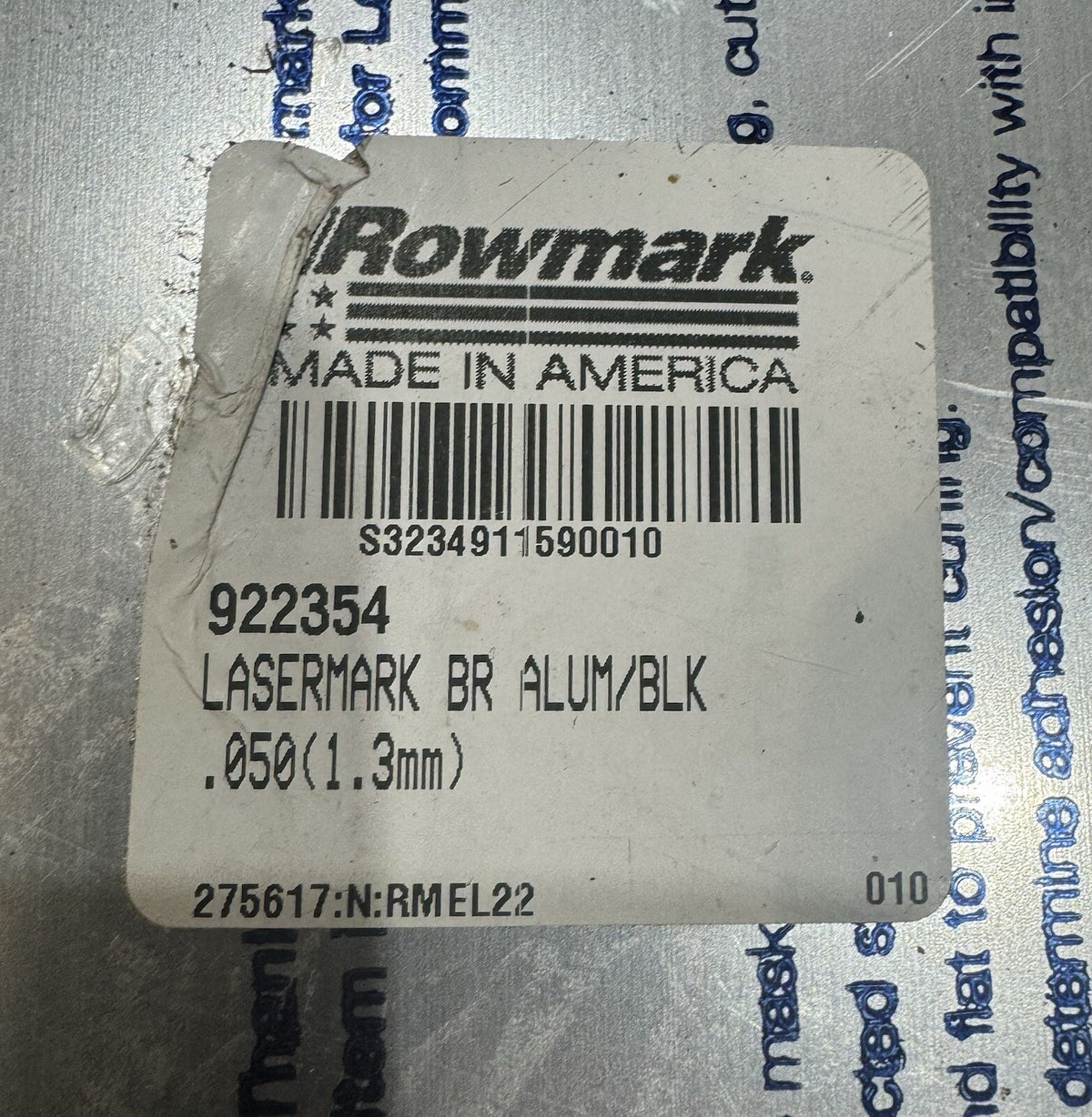 Rowmark Engraving Sheets (14) 3112048V (4) 311307V (4) 922354 NEW! FREE SHIPPING