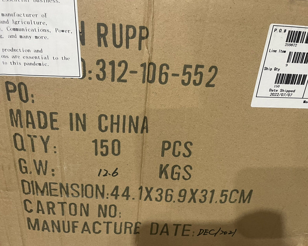 Warren Rupp 312-106-552 Sandpiper Elbow 312.106.552 NEW! FREE SHIPPING!