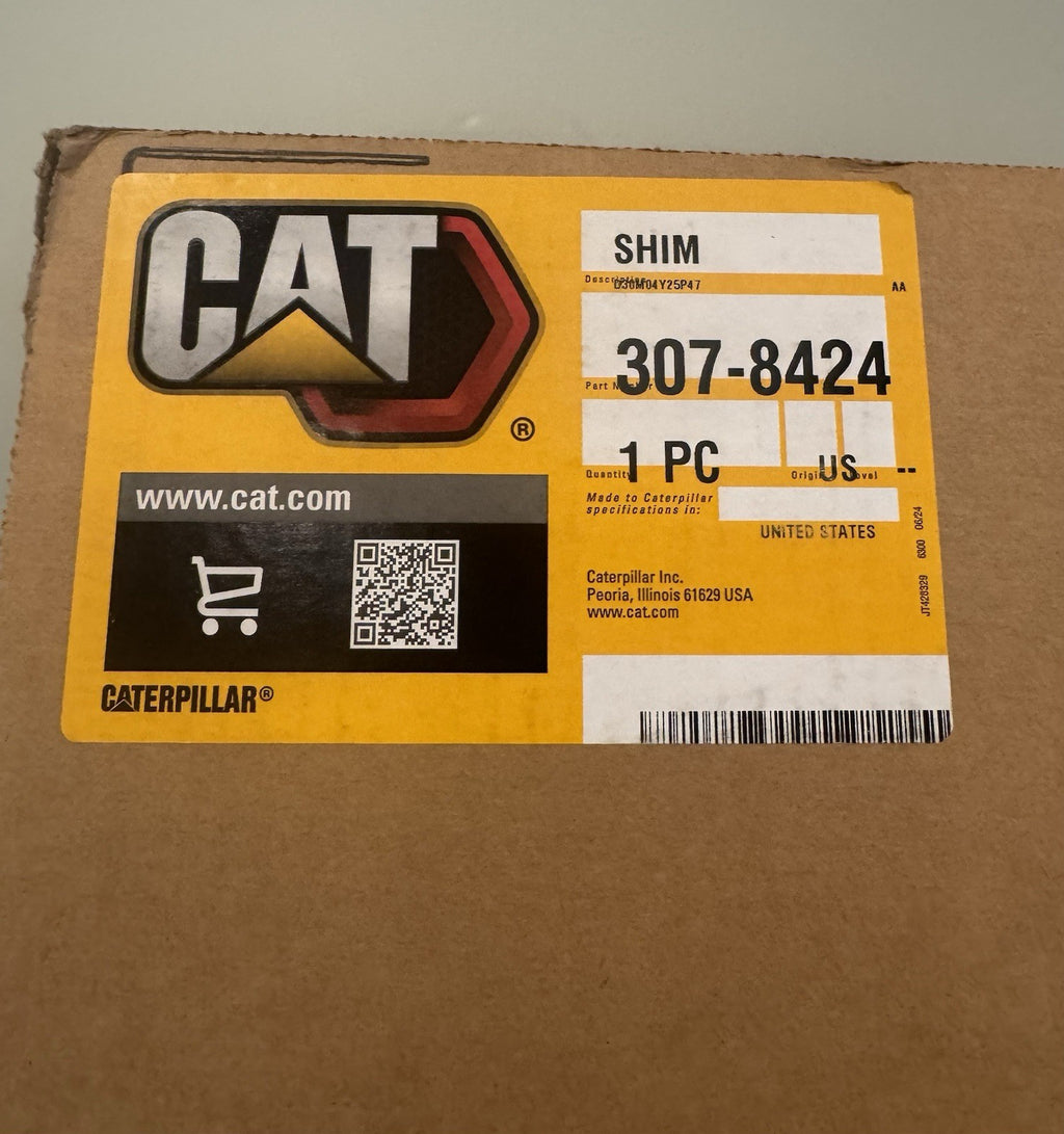 Caterpillar 307-8424 CAT Shim Genuine NEW IN BOX!