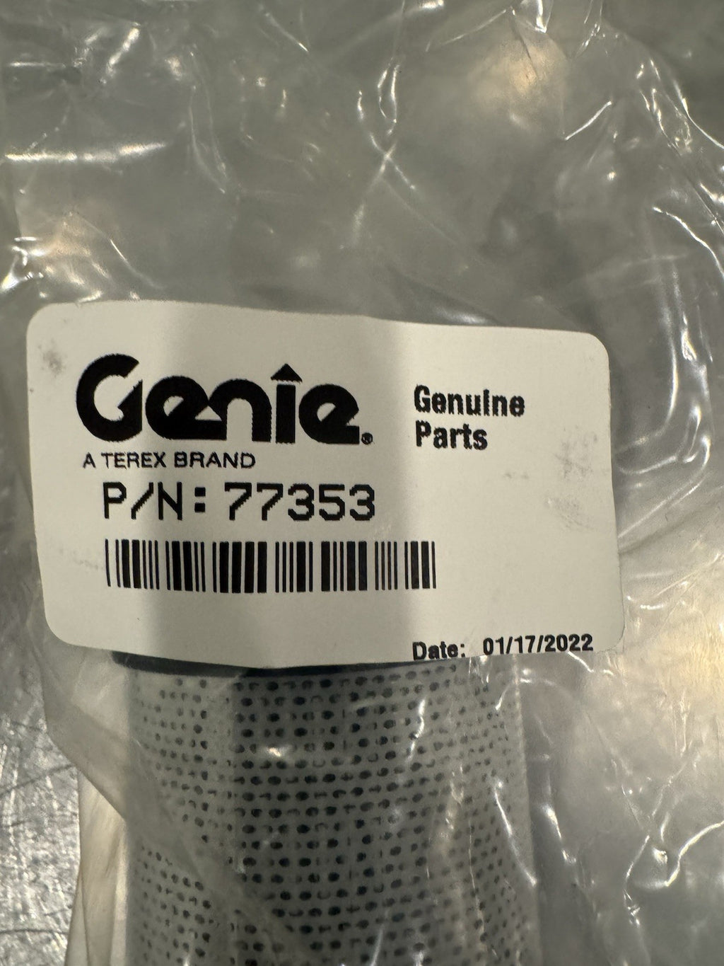 Genie 77353 Hydraulic Filter Element Genuine NEW IN BOX! SHIPS FREE!