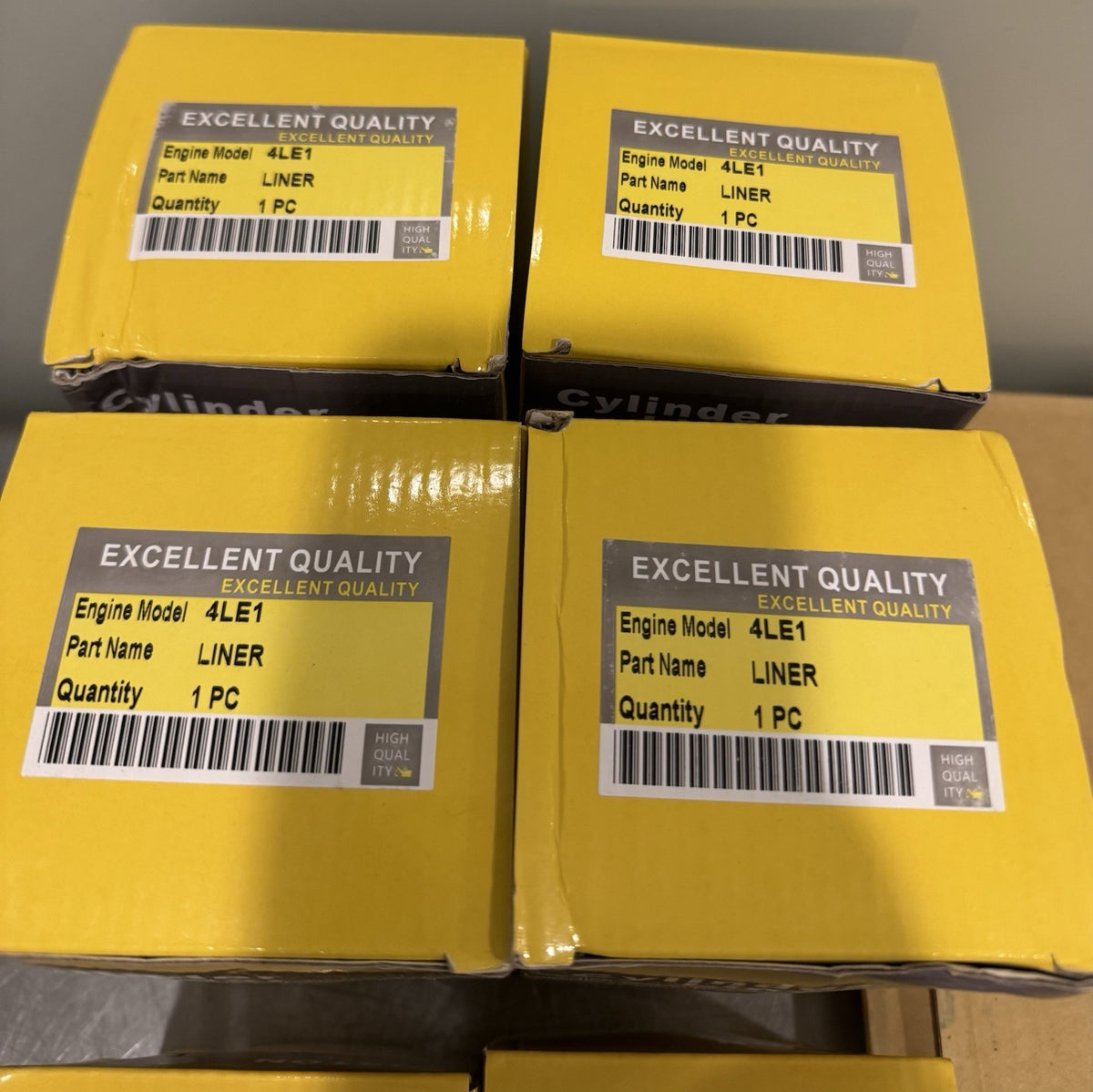 4LE1 Engine Overhaul Rebuild Kit Pistons Liners Rings Gaskets Valve Bearing NEW!