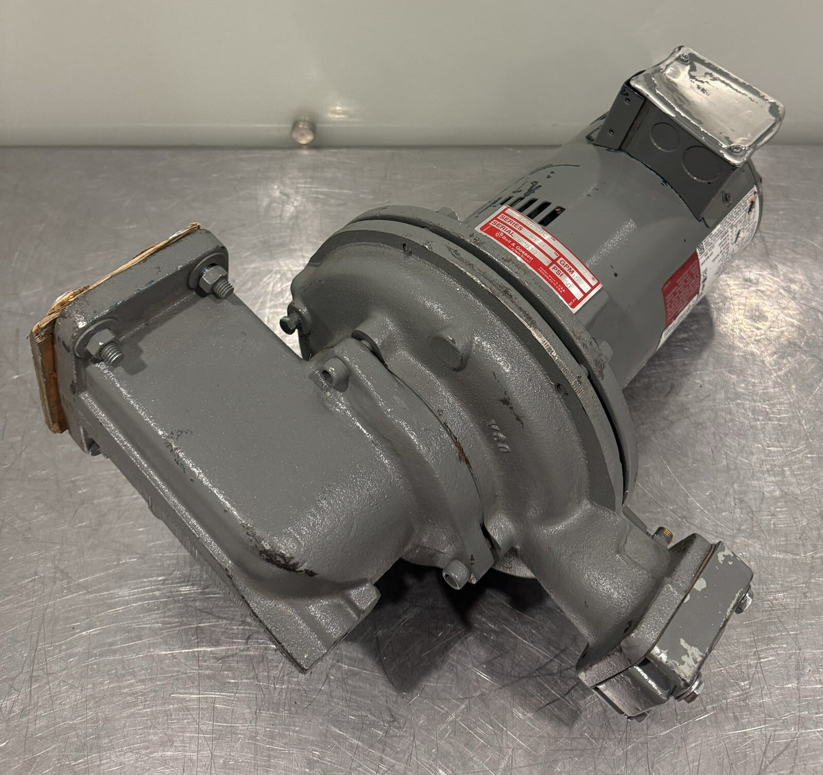 Bell & Gossett 620PF-B Domestic Pump 45 GPM 50 PSI PUMP ONLY MOTOR DAMAGED! NEW!