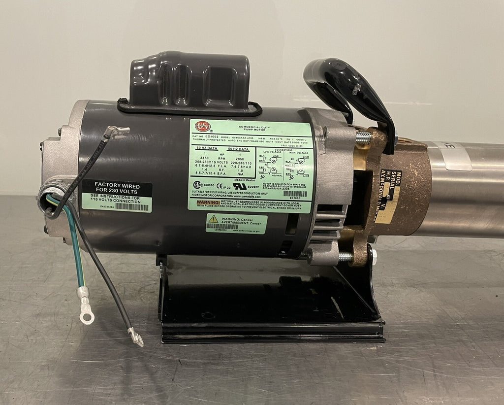 McDonald 27100KHB Super Booster Pump 1HP 1PH 230V K Series NEW! FREE SHIPPING!