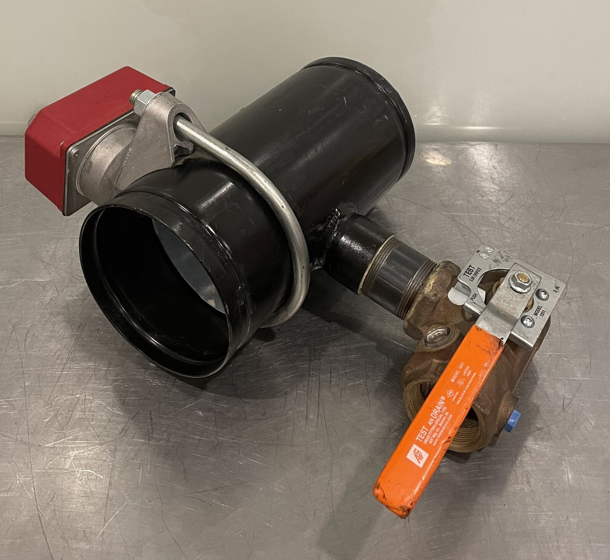 Potter VSR Waterflow Switch W/ Test Drain Valve 1011 2” NEW! FREE SHIPPING!