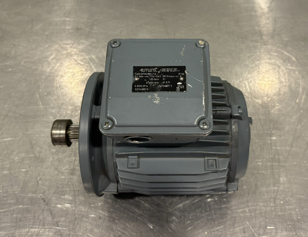 Emod DFMU80L/12 Electric Motor IP55 3 Phase 0-600 RPM NEW! FREE SHIPPING!