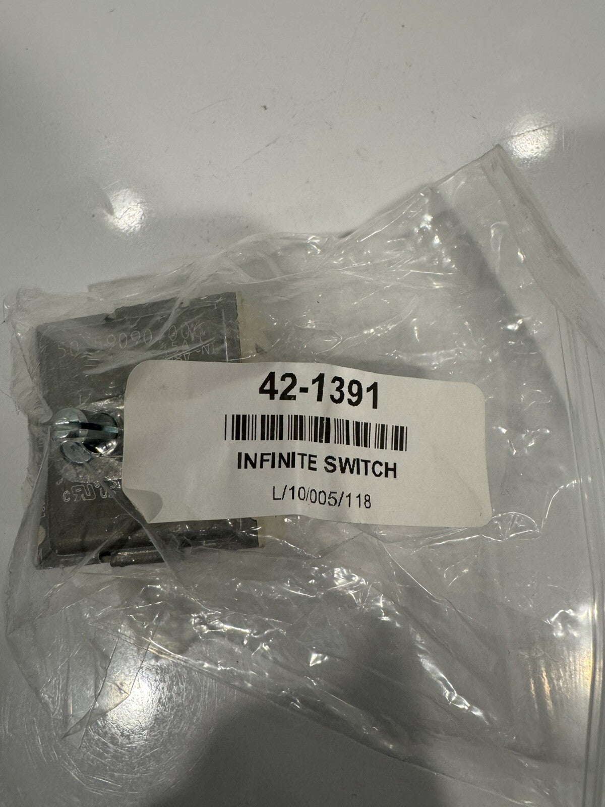 All Points 42-1391 Infinite Control Switch 13A 208V NEW! FREE SHIPPING!