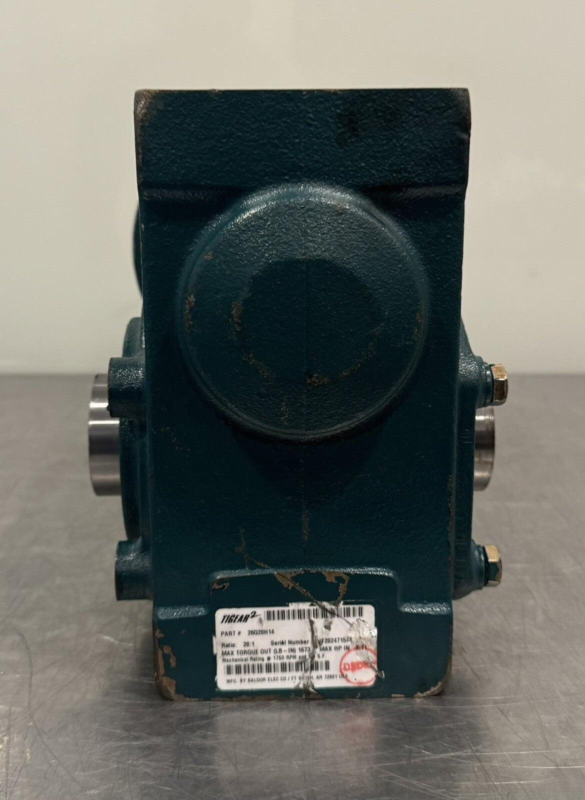 Dodge 26Q20H14 Tigear2 Worm Gear Speed Reducer NEW! FREE SHIPPING!