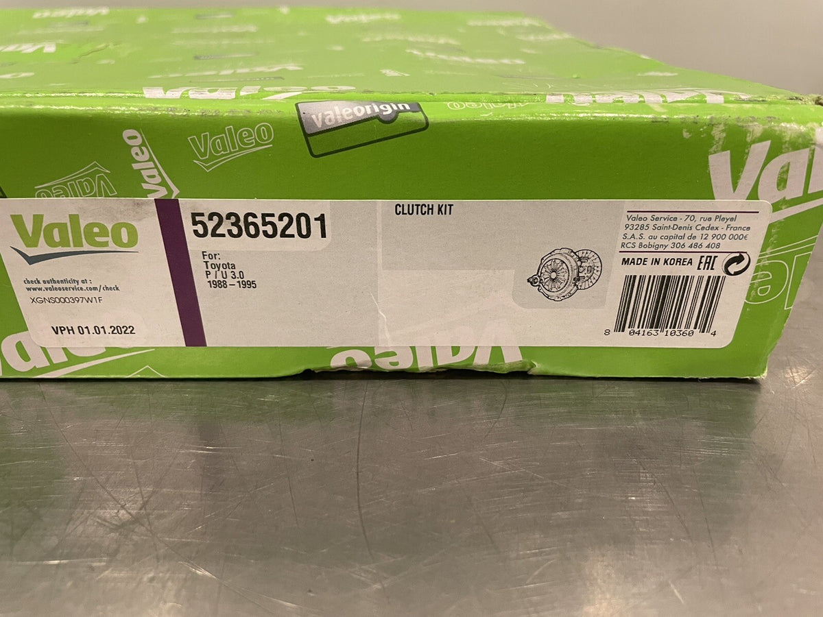 Valeo 52365201 Clutch Kit Toyota NEW IN BOX! FREE SHIPPING!