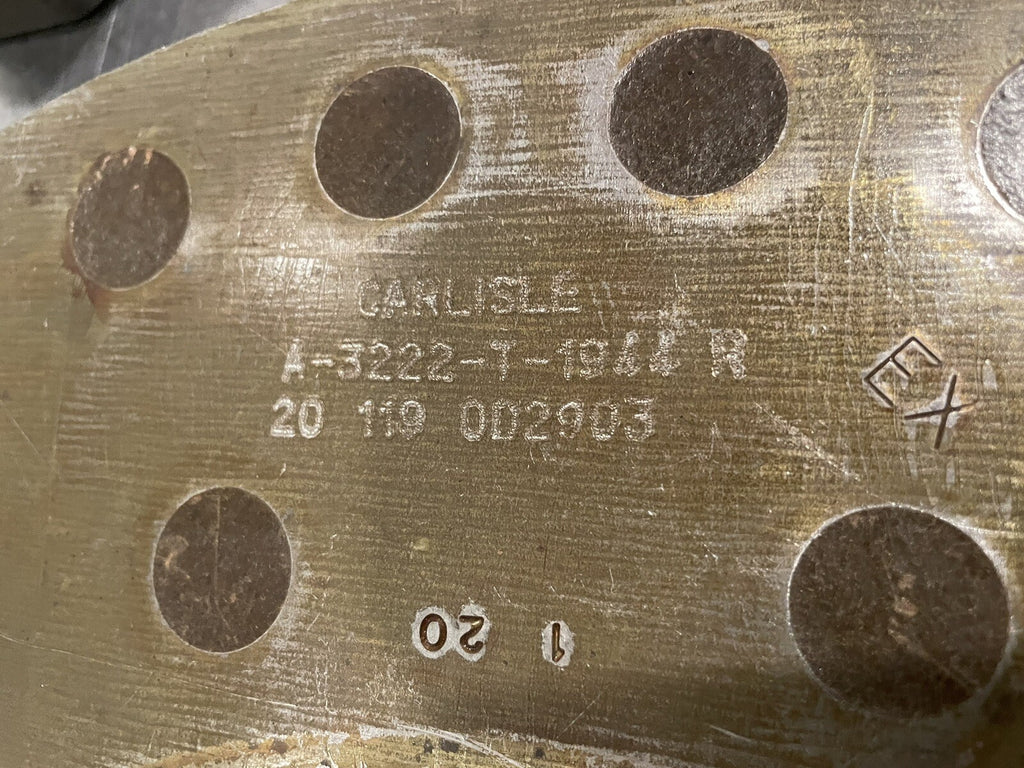 Carlisle A-3222-T-1944 Brake Pads 3 PACK Meritor Euclid NEW! FREE SHIPPING!
