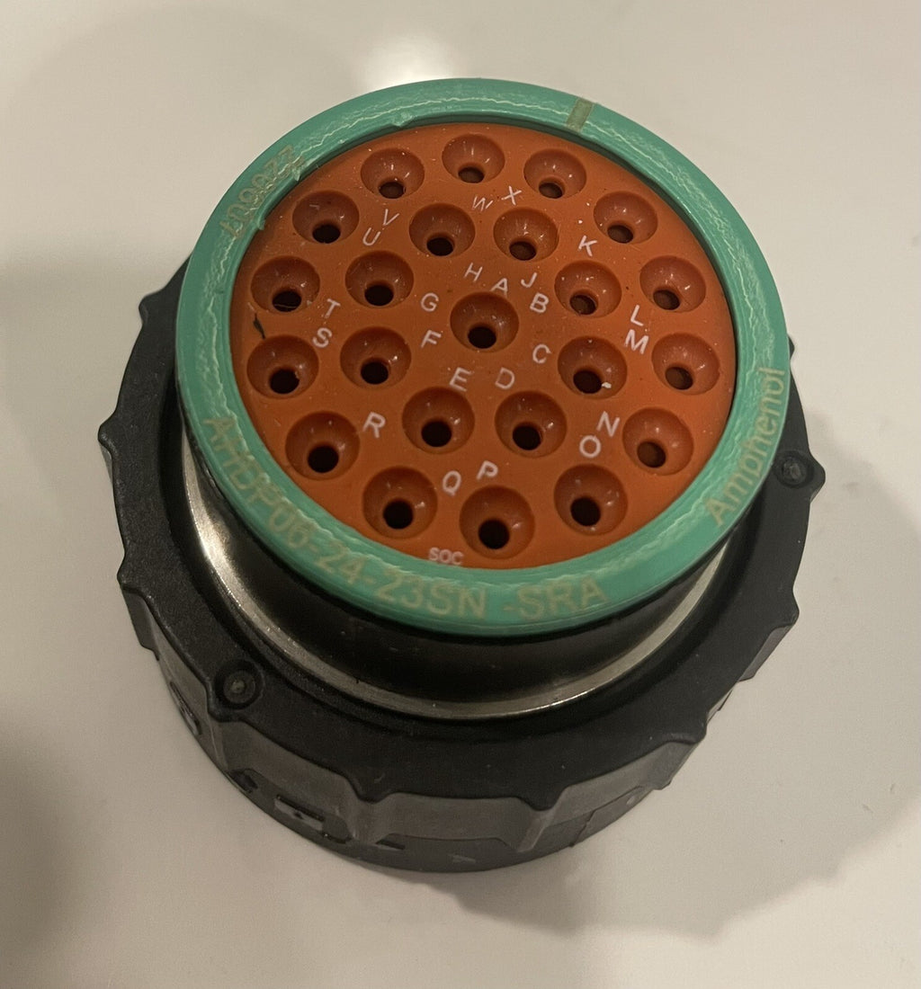 Amphenol AHDP06-24-23SN-SRA 23 Position Socket Size 24 Plug NEW! FREE SHIPPING!