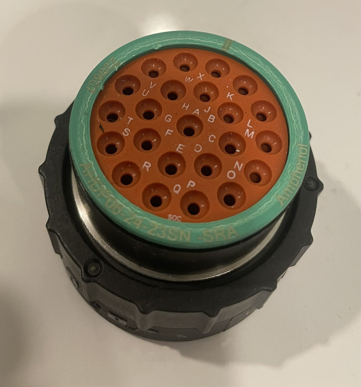 Amphenol AHDP06-24-23SN-SRA 23 Position Socket Size 24 Plug NEW! FREE SHIPPING!