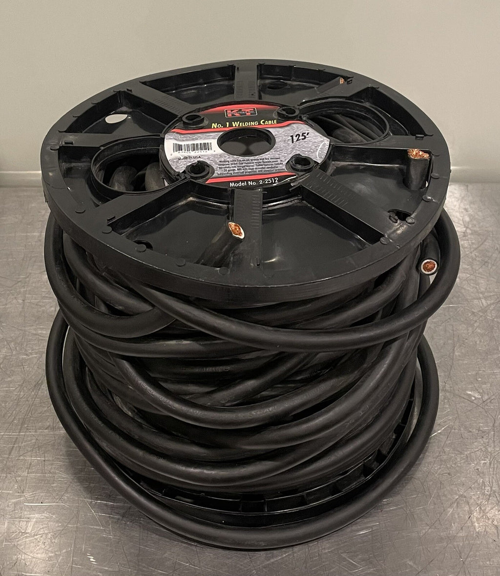 KT Industries 2-2512 Welding Cable 600V 34 Gauge 125’ NEW! FREE SHIPPING!