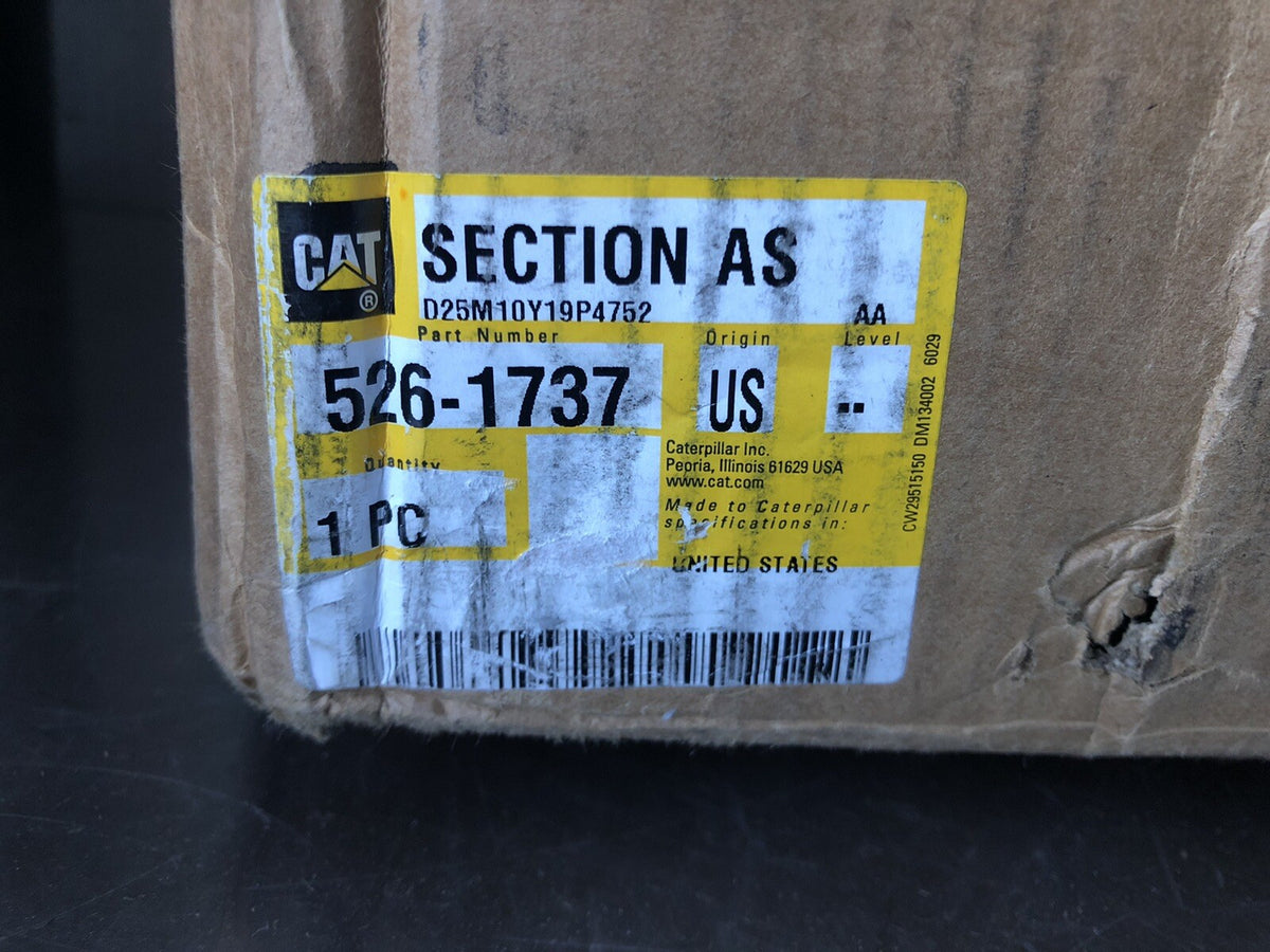 Caterpillar 526-1737 CAT Gear Brake Pump Section AS IN BOX!! SHIPS FREE!