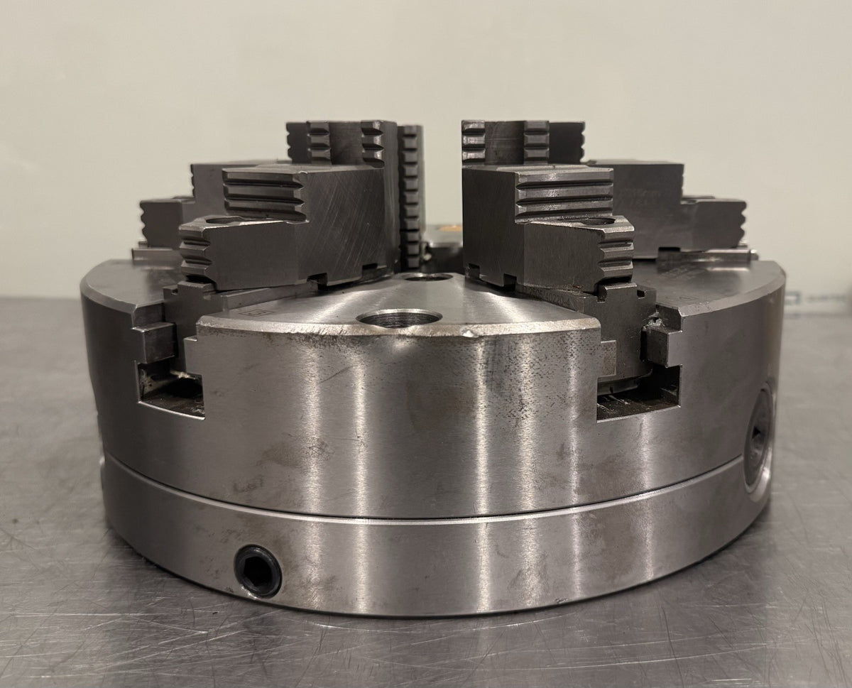 Hertel 12” 6 Jaw Manual Lathe Chuck Adjustable 1500 Max RPM 2505/40220 NEW!