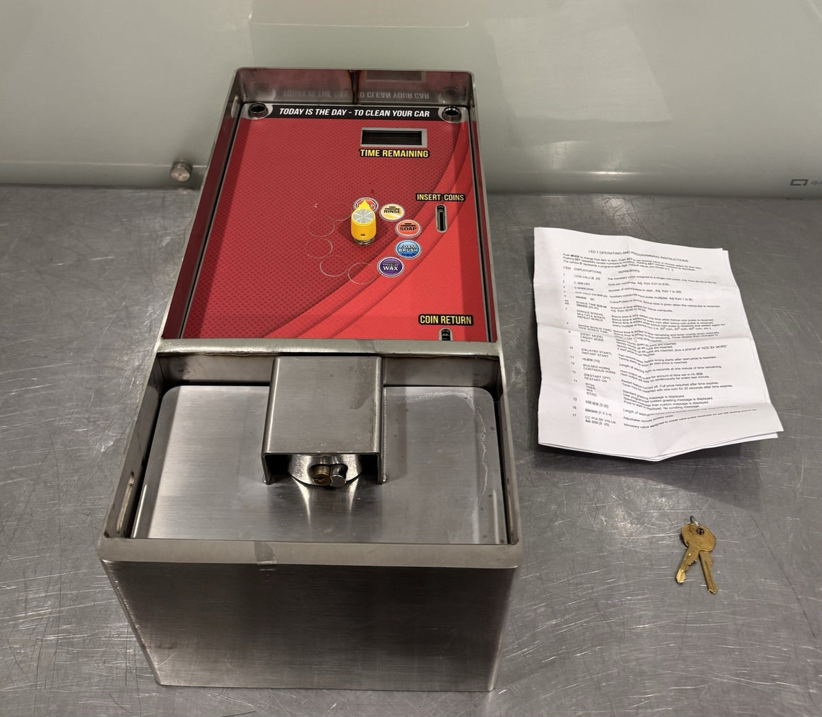 Carwash High Security Meter Box Long Hull WC62648 NEW! FREE SHIPPING!