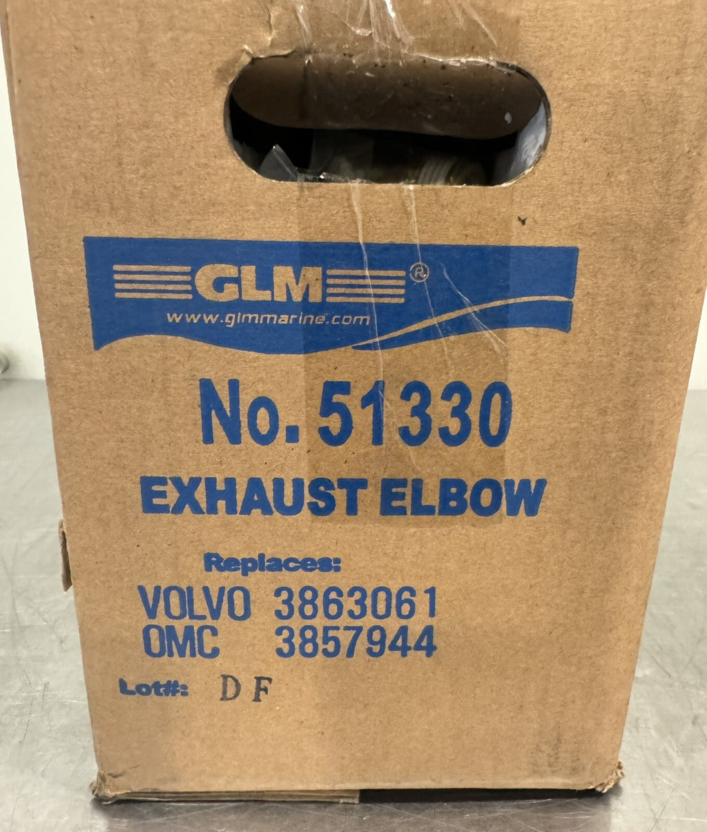 GLM 51330 Marine Standard Exhaust Elbow For Volvo 3863061 OMC 3857944 NEW!