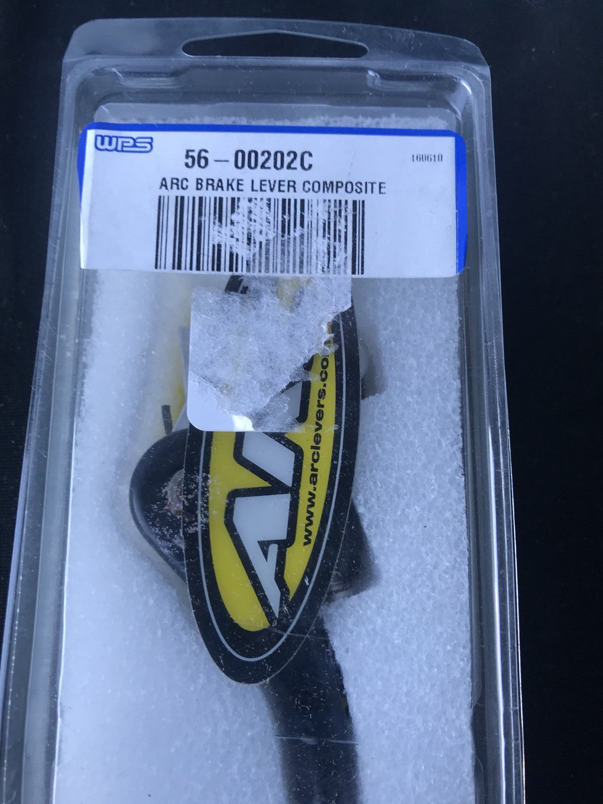 ARC 56-00202C Composite Black Folding Brake Lever NEW IN BOX