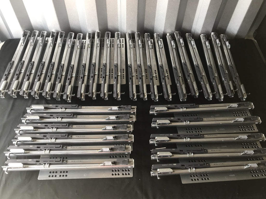 Hettich 9181194.00 Quadro 4D V6/380 SILSY Silent System Drawer Slides 32pcs NEW