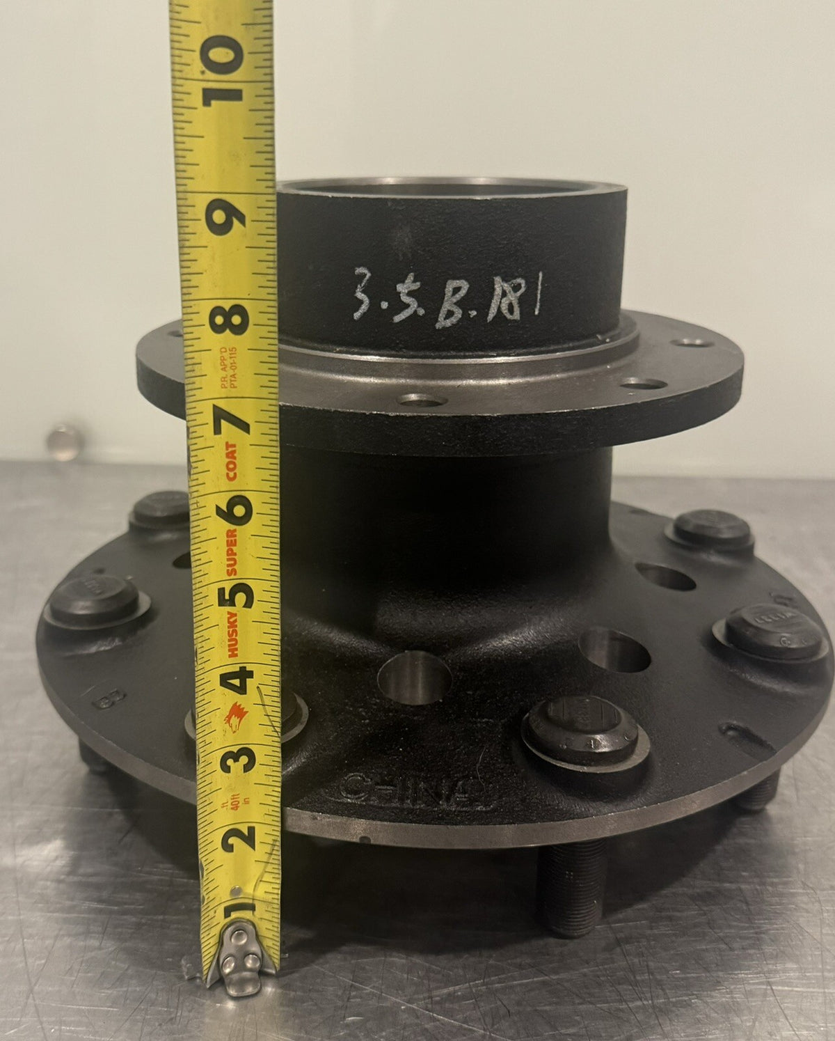 16181 Hub 8 Stud 8 Hole Black 180228A NEW! FREE SHIPPING!