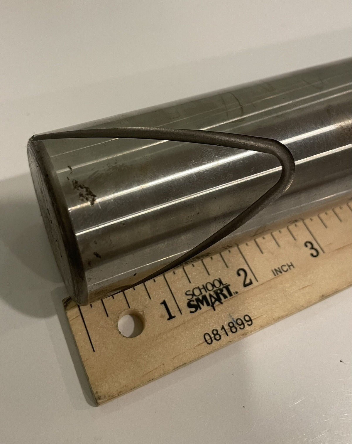 Kaiser Shaft 111865 Pin Grooved Keyed 9” Roughly NEW! FREE SHIPPING!