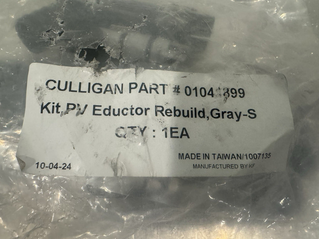 Culligan 01041899 PV Eductor Rebuild Kit Gray-S NEW! FREE SHIPPING!