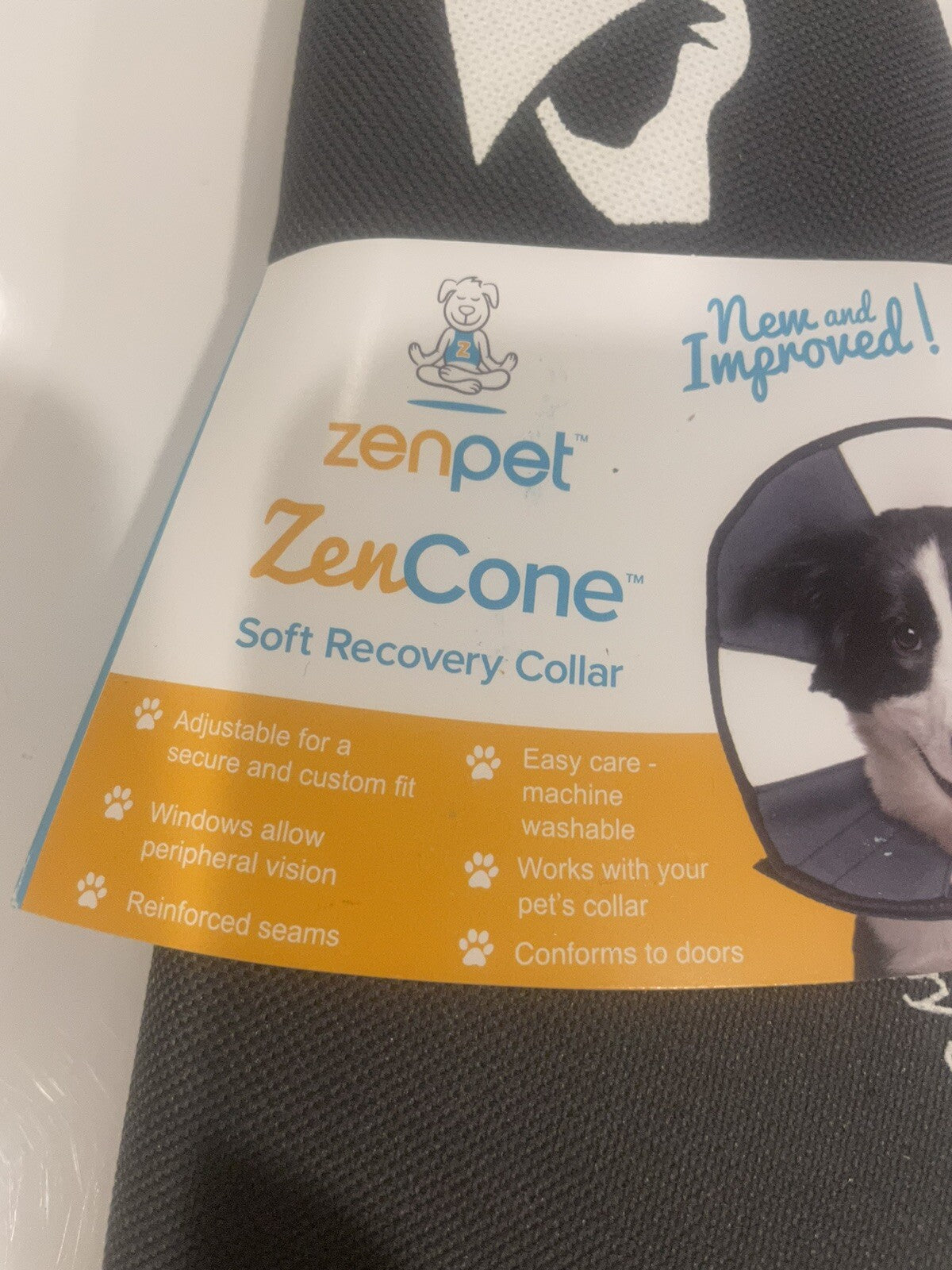 ZenPet Zencone Large Soft Recovery Collar 15-18” L NEW! FREE SHIPPING!