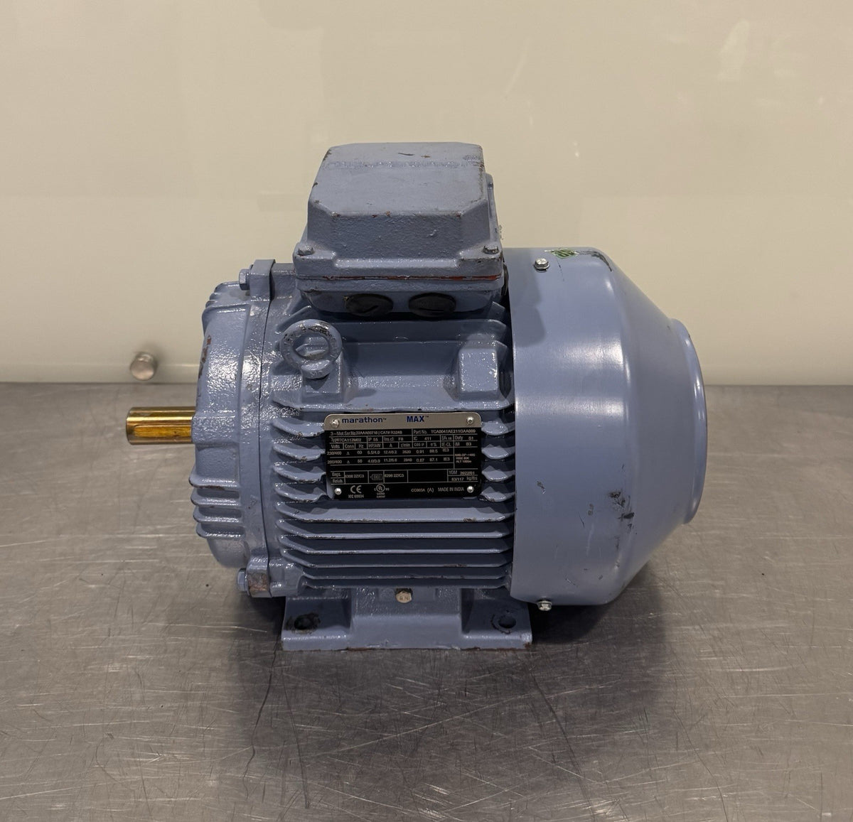 Marathon R324B Motor 5.5HP IP55 4Kw 3600 RPM TCA112M02 NEW! TCA0041AE211GAA009
