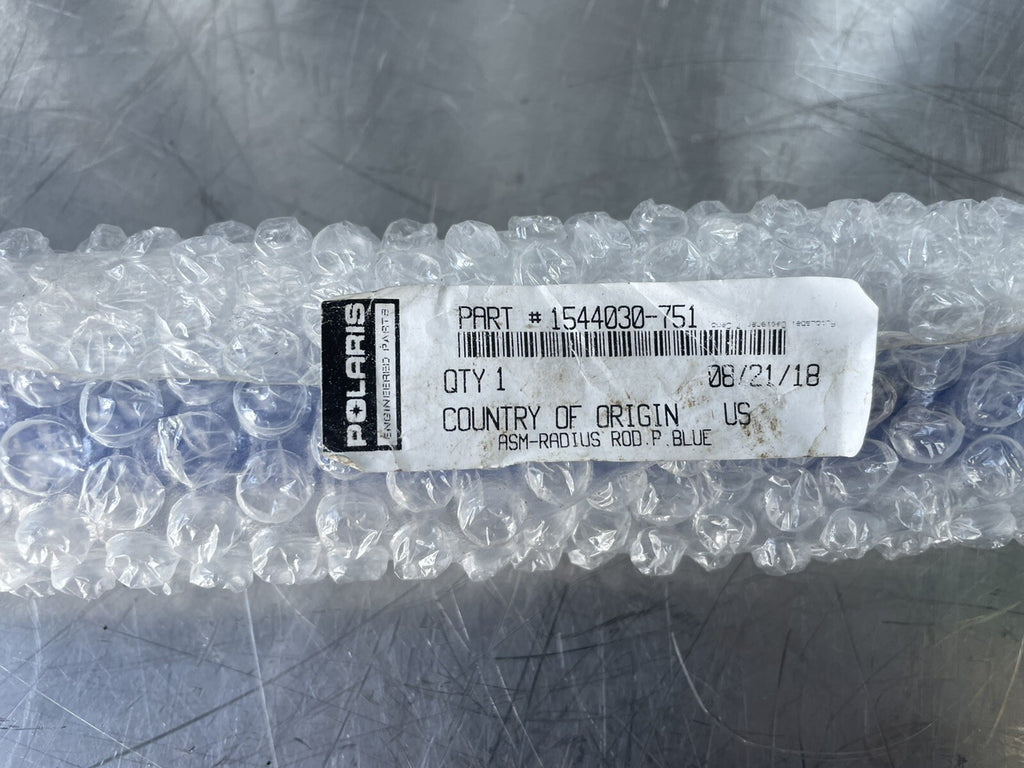 Polaris 1544030-751 Genuine Radius Rod Assembly Metallic Blue NEW! FREE SHIPPING