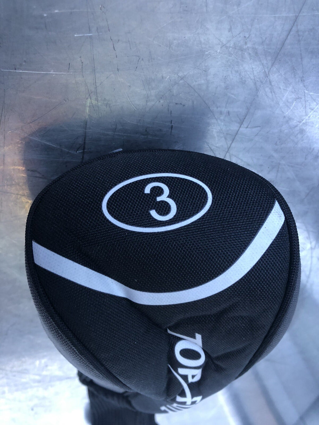 Top Flite Cover 3 Wood Black & White NEW! FREE SHIPPING!!