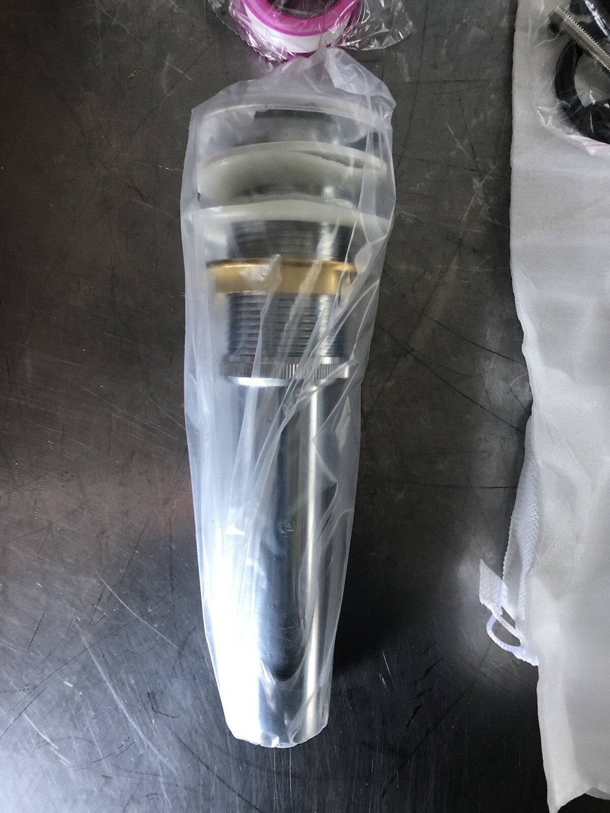 Chrome Bathroom Assembly W/ Drain And P Trap NEW IN BOX!! FREE SHIPPING!