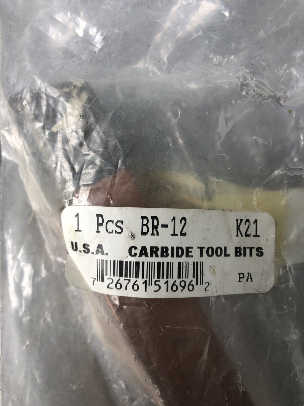 ACT BR-12 K21 3/4 x 3/4 inch Shank, Lead Angle Turning Single Point Tool Bit NEW