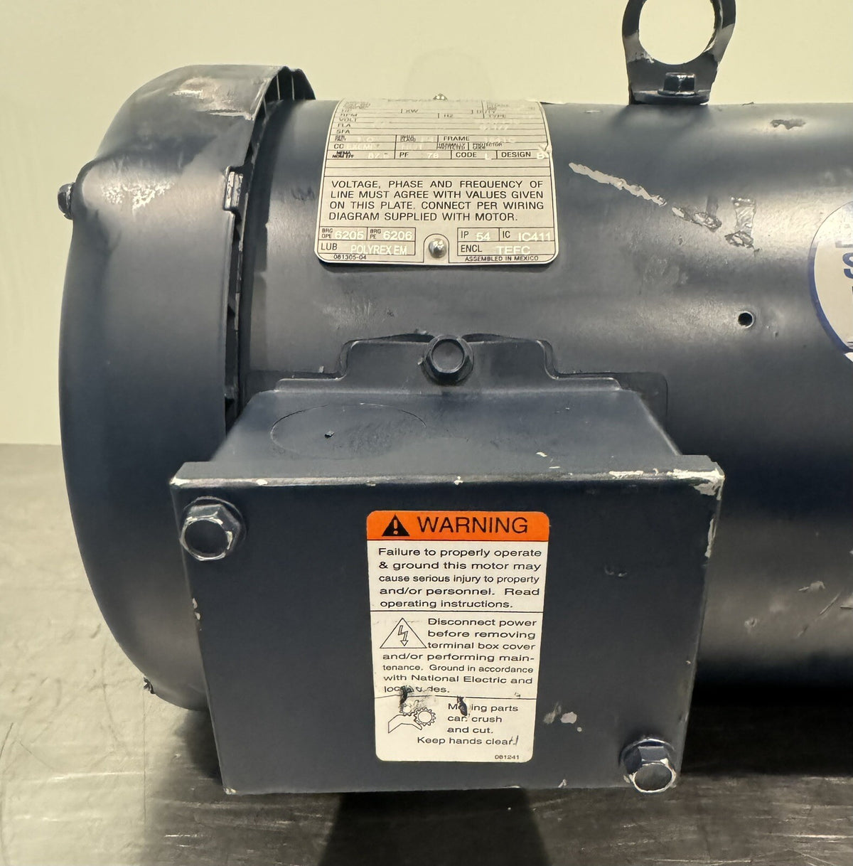 Leeson 131508.00 Motor 5HP 220V 1425 RPM NEW! FREE SHIPPING!