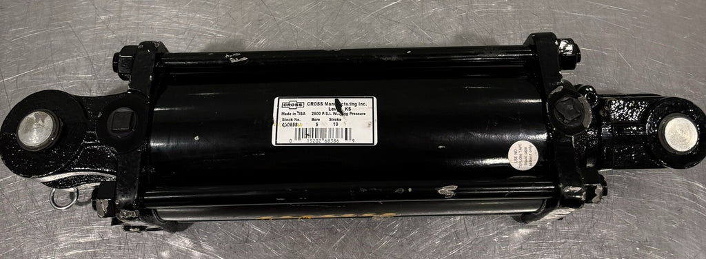 Cross 030858 Tie Rod Hydraulic Cylinder 5” Bore 10” Stroke NEW! FREE SHIPPING!