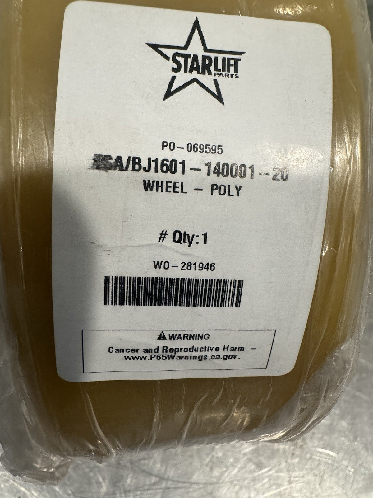 StarLift 1601-140001-20 Poly Loading Wheel Big Joe BJ1601-140001-20 NEW! 
