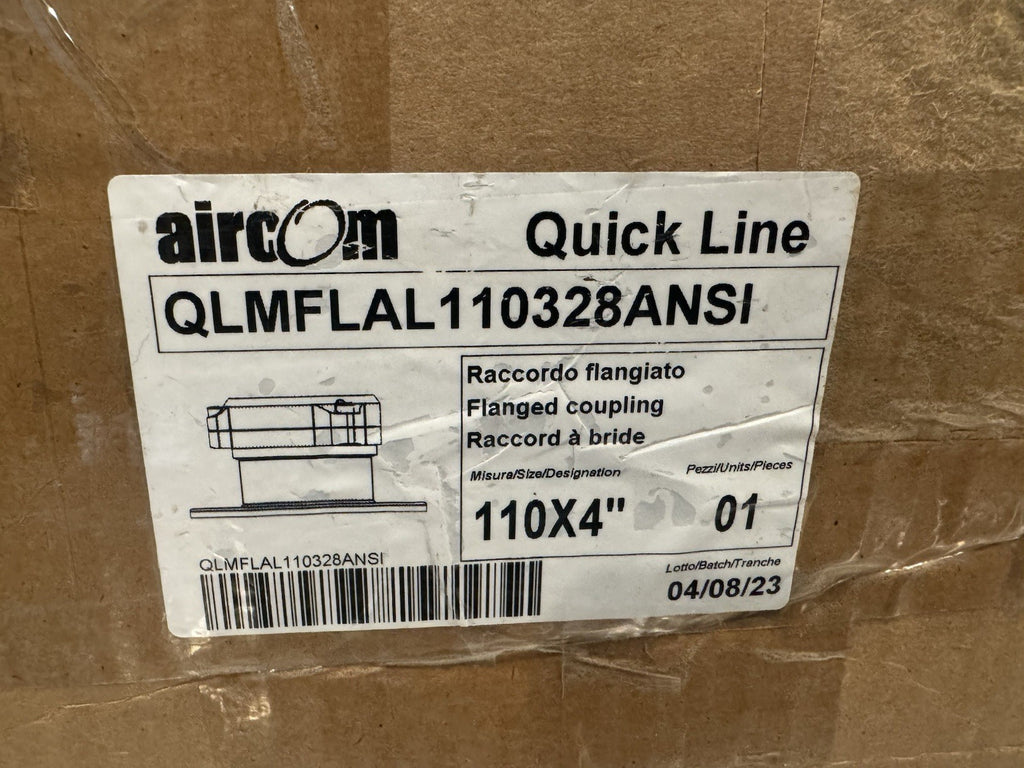Aircom QLMFLAL110328ANSI Flanged Coupling Aluminum NEW IN BOX! FREE SHIPPING!