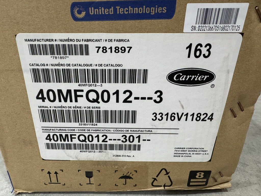 Carrier 40MFQ012 Air Conditioner Indoor Unit 40MFQ012---3 Split Type Aircon NEW!