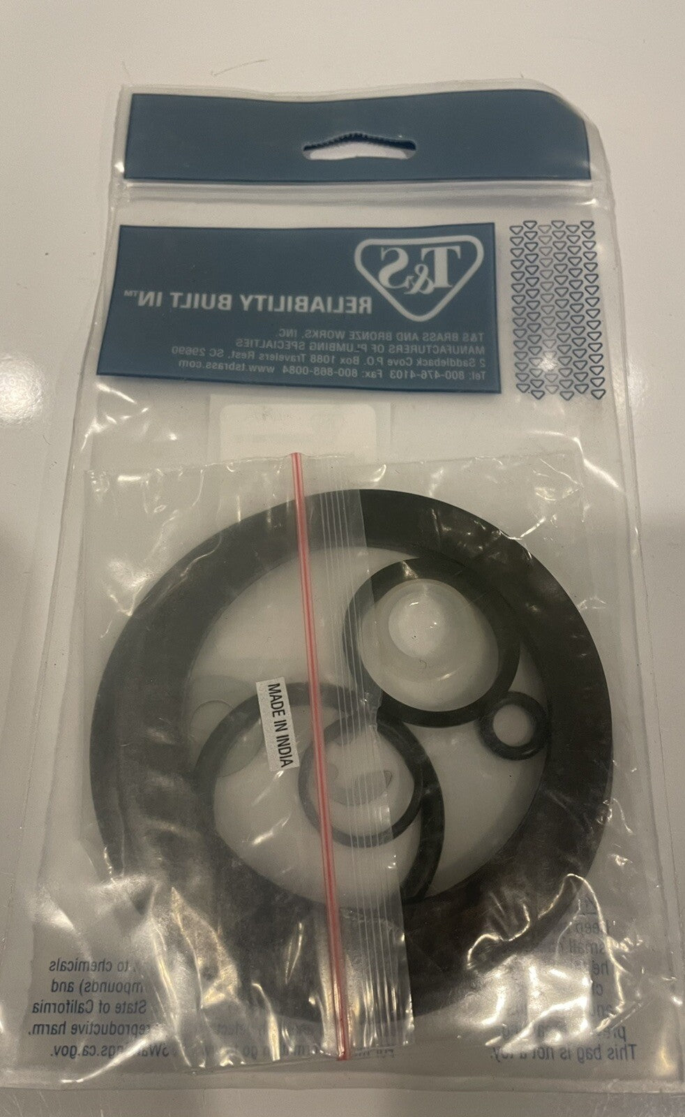 T&S B-39K Waste Valve Parts Kit NEW! FREE SHIPPING!
