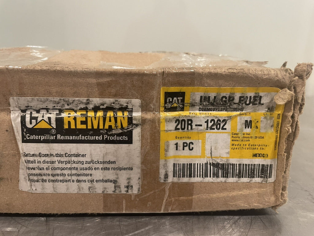 Caterpillar 20R-1262 Injector Genuine CAT Reman NEW! FREE SHIPPING!!