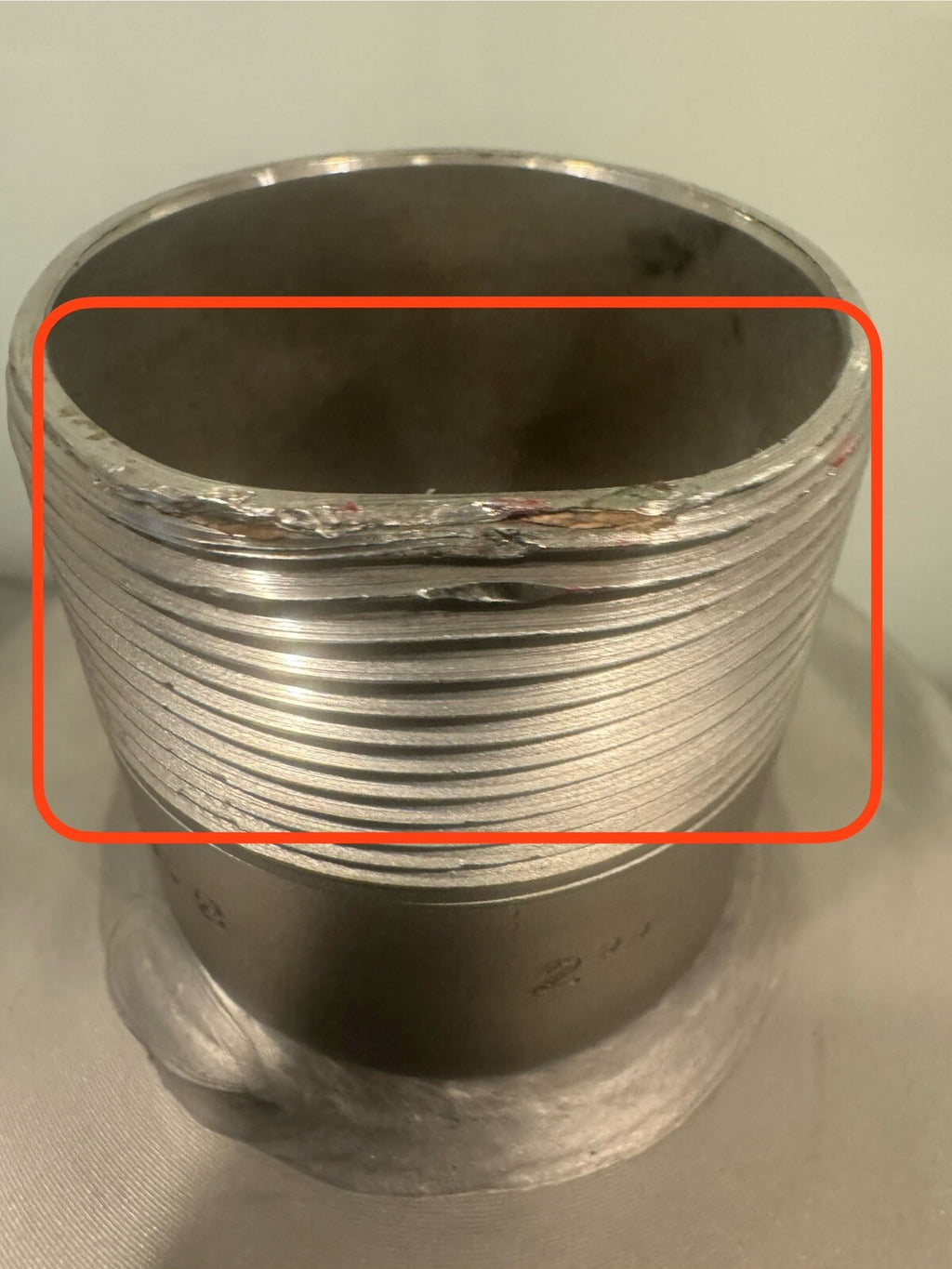 F73W 2" X 4" 150# Flanged Adaptor 316L 878692-REG BENT PIPE NEW! FREE SHIPPING!