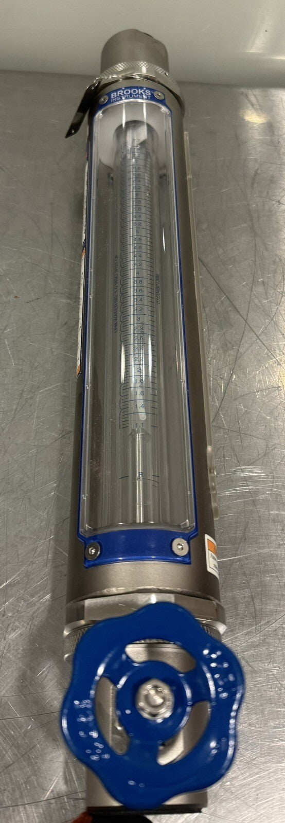 Brooks Instrument GT1600 Series Variable Area Flow Meter 1614AKJA2AA43D10A NEW!