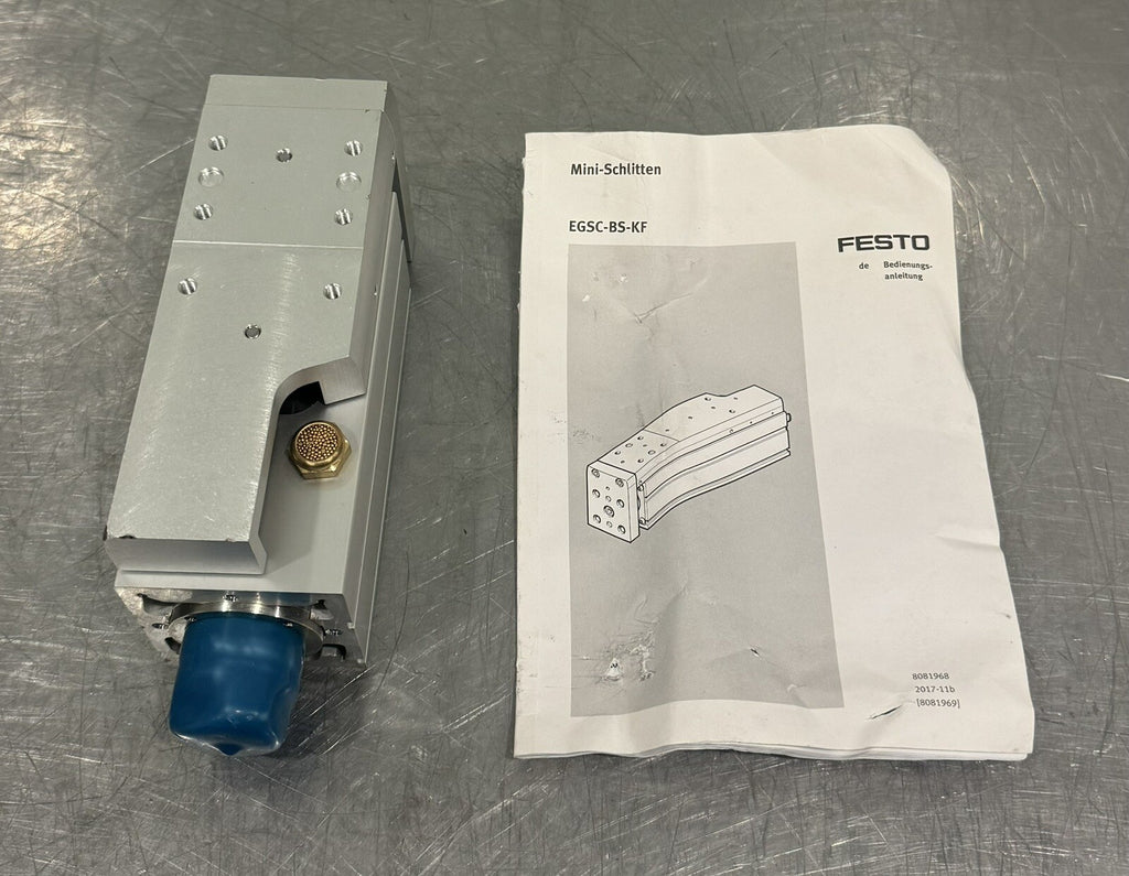 Festo 8048362 Mini Slide EGSC-BS-KF-60-50-12P Bearing Guide NEW! FREE SHIPPING!