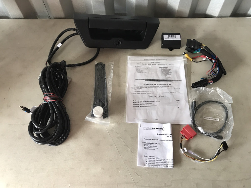 Brandmotion 9002-8756 Rear View Camera System For Ford BRAND NEW IN BOX