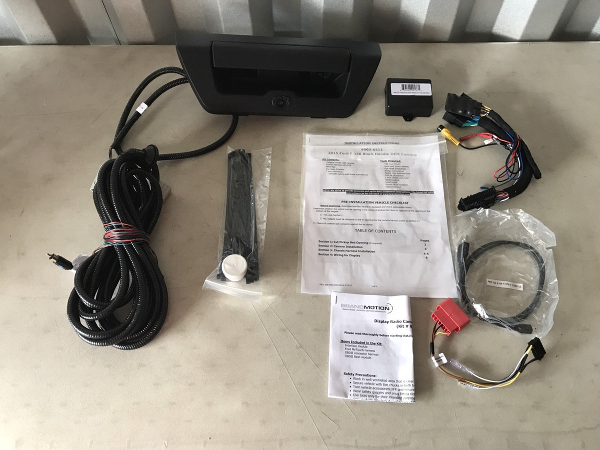 Brandmotion 9002-8756 Rear View Camera System For Ford BRAND NEW IN BOX